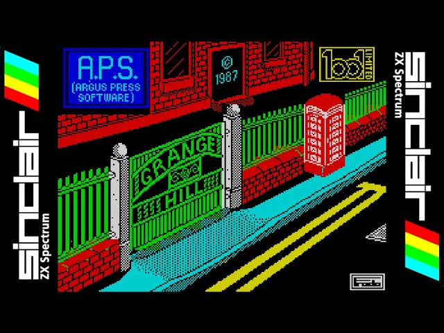 GRANGE HILL (1987) Walkthrough, ZX Spectrum - YouTube