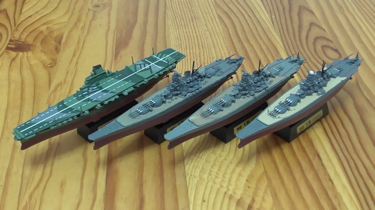 新発売 F-toys 戦艦大和の追憶 9月29日に発売 BB Yamato - YouTube