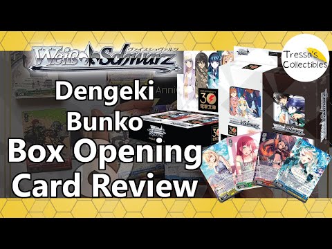 Dengeki Bunko - Box Opening & Card Review [Weiss Schwarz TCG