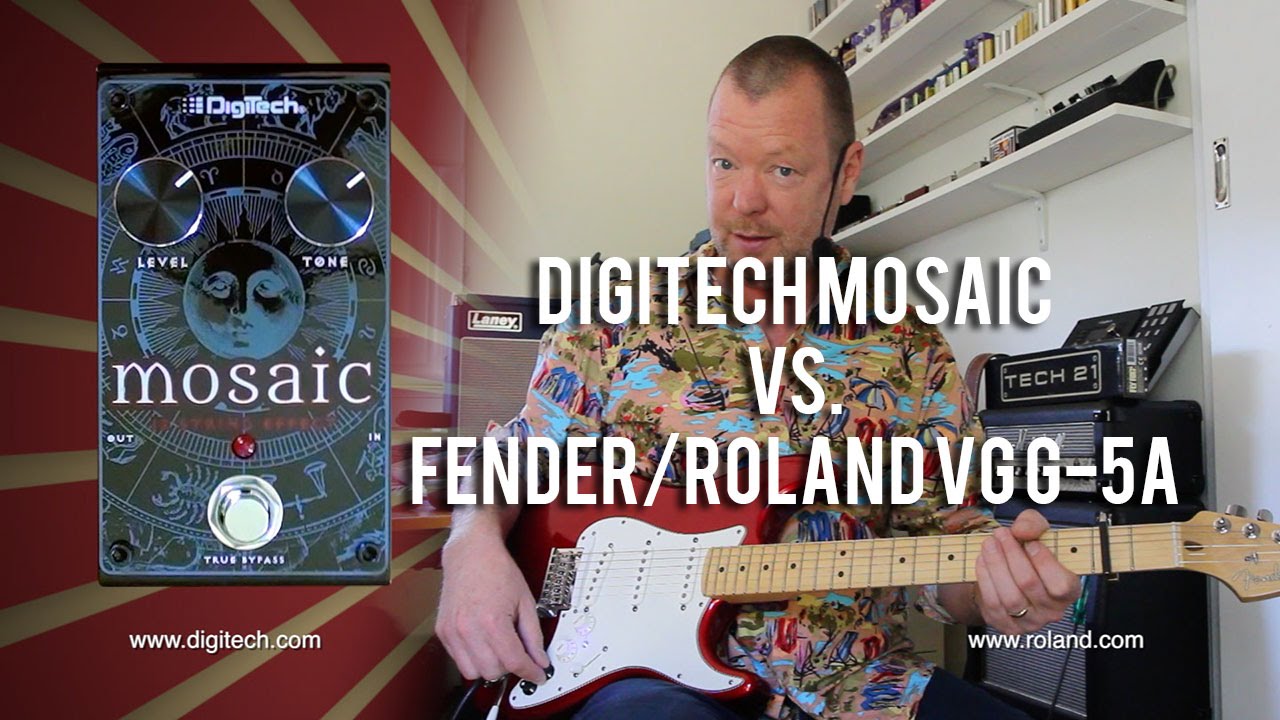 DigiTech MOSAIC vs. Fender/Roland G-5A - YouTube