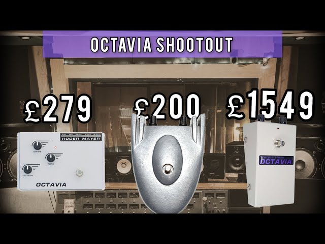 Roger Mayer Octavia SHOOTOUT - YouTube