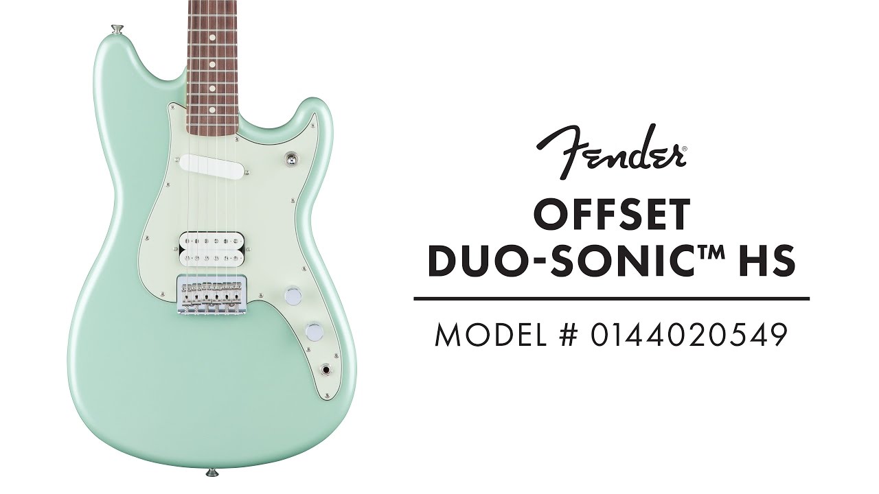 Fender Offset Duo-Sonic HS | Fender - YouTube