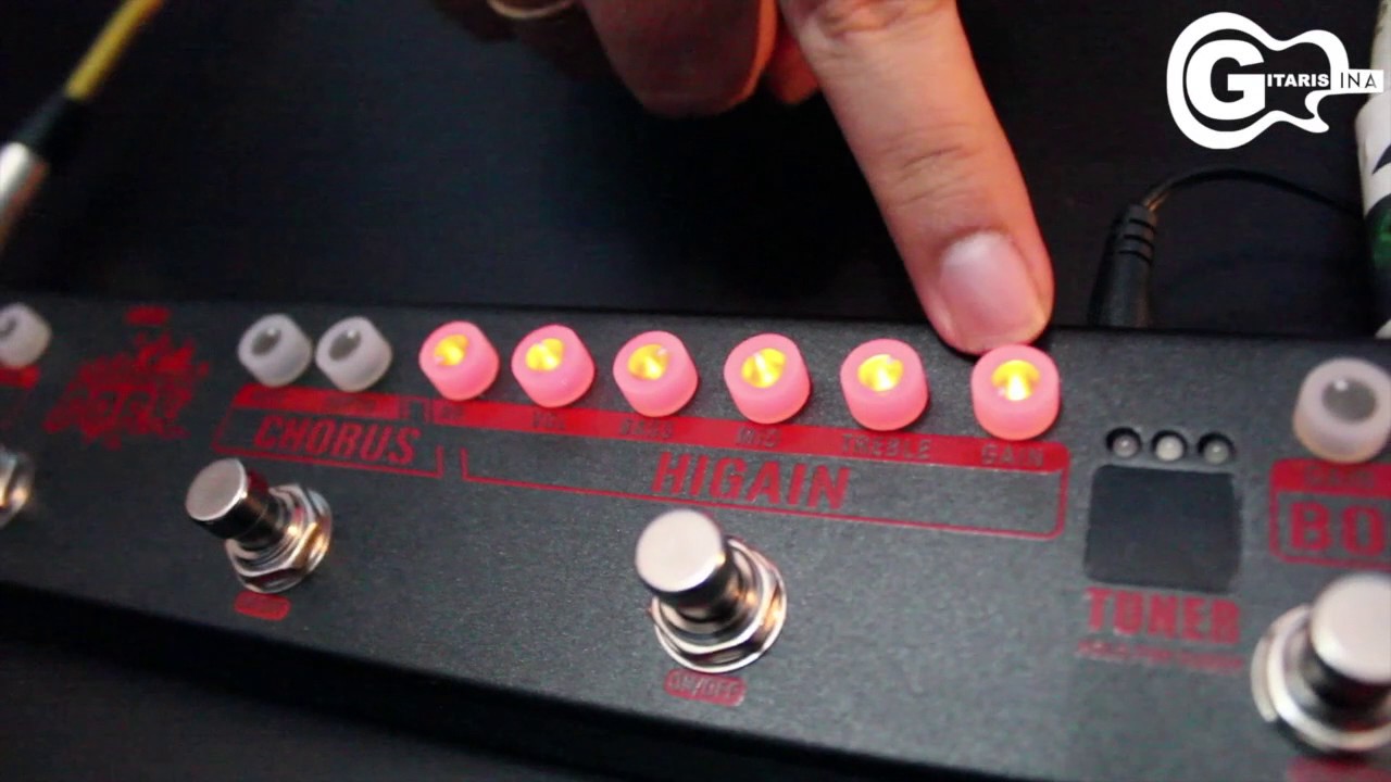 Valeton Dapper Dark High Gain Effect Strip Review - YouTube