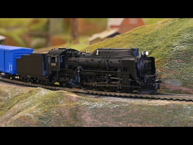 Tenshodo Diecast JNR D51 Semi Streamlined Hokkaido Type - YouTube