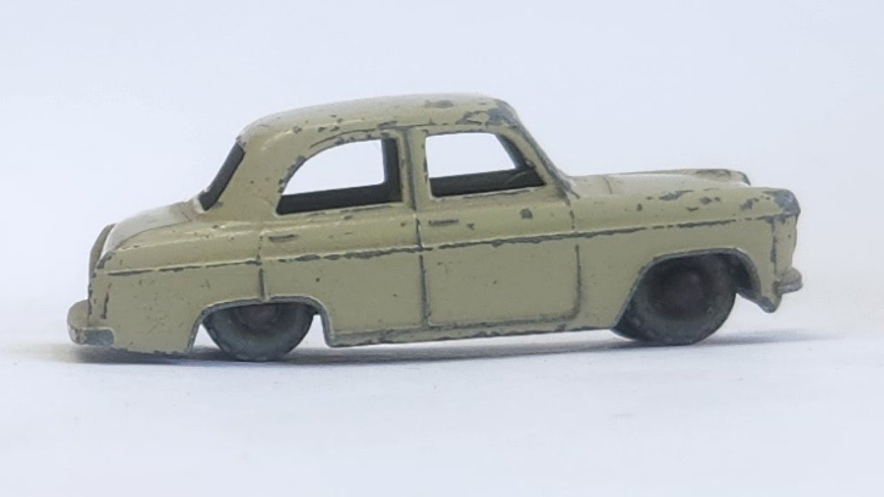 MATCHBOX Restoration No.30a Ford Prefect 1956 - YouTube