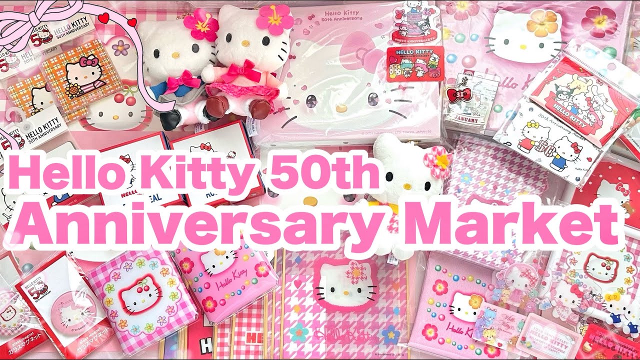 Hello Kitty 50th Anniversary Marketに行ってきました💓大量購入品
