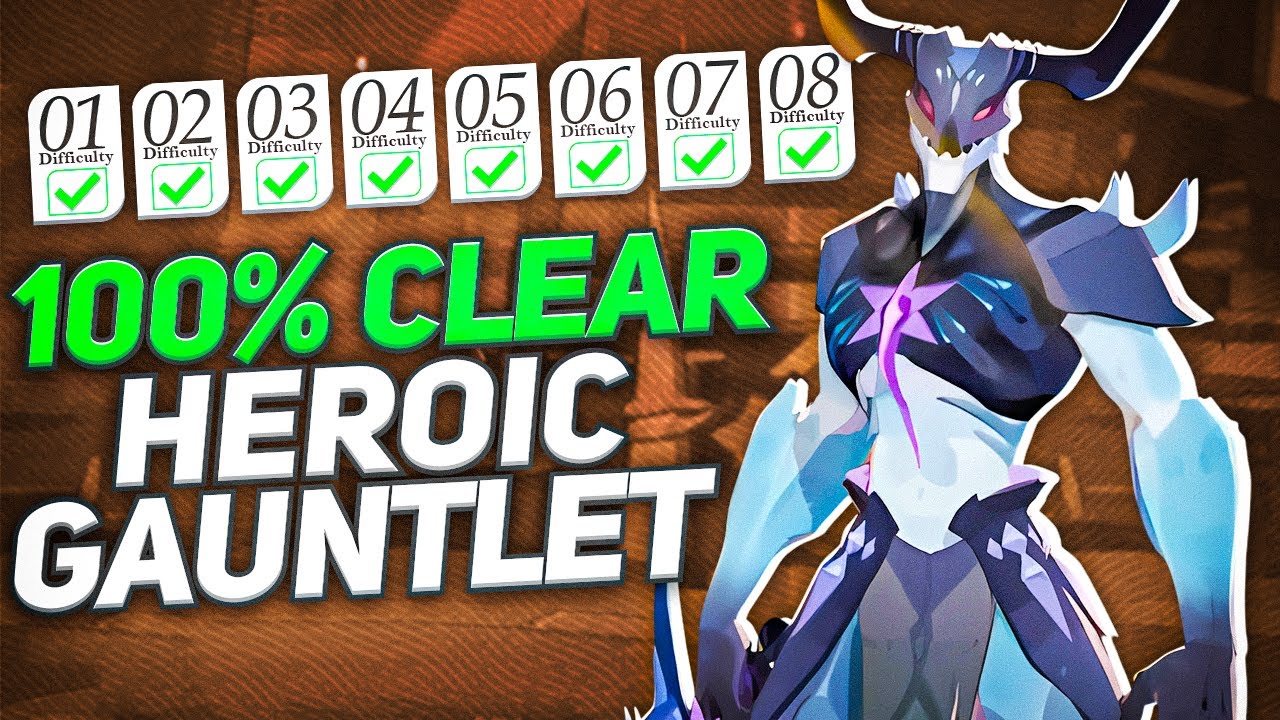 Nightmare Vanguard Heroic Gauntlet F2P Quick Clear!!!【AFK Journey