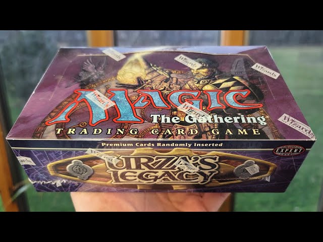 FIRST FOIL SET $10000 Urza's Legacy Booster Box - YouTube