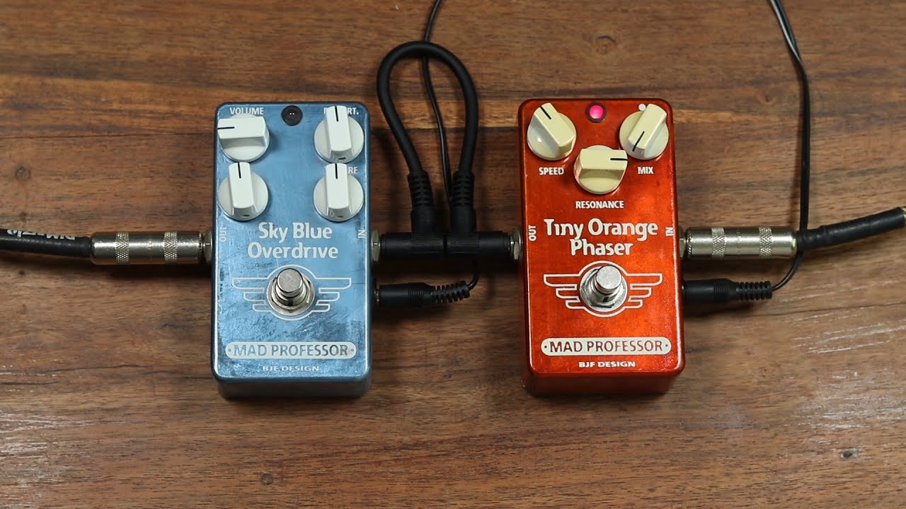 Mad Professor Tiny Orange Phaser - YouTube