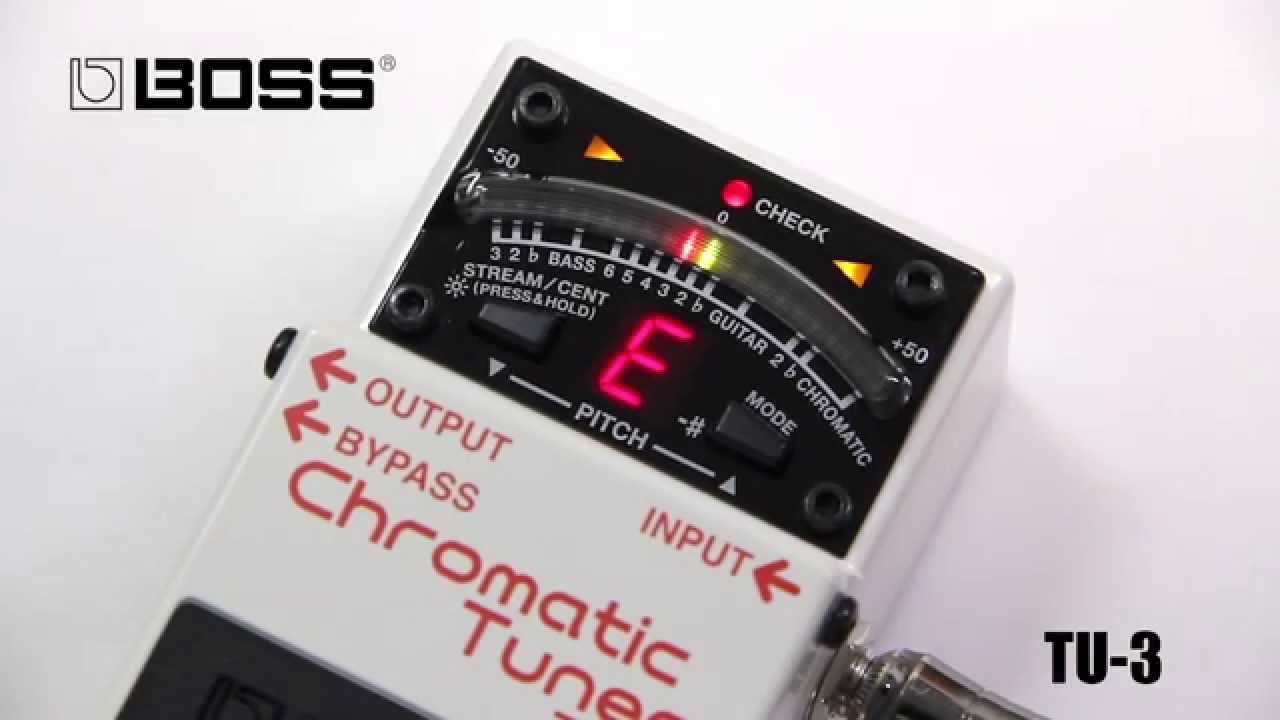 BOSS ( ボス ) TU-3 クロマチック・チューナー 送料無料 | サウンドハウス