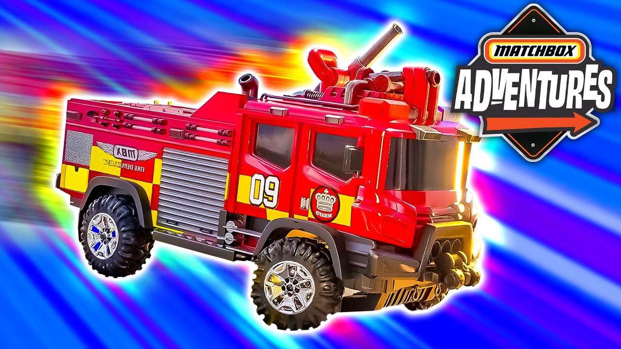 消防車レスキューミッション!! 🚒🔥 | Matchbox Adventures - YouTube