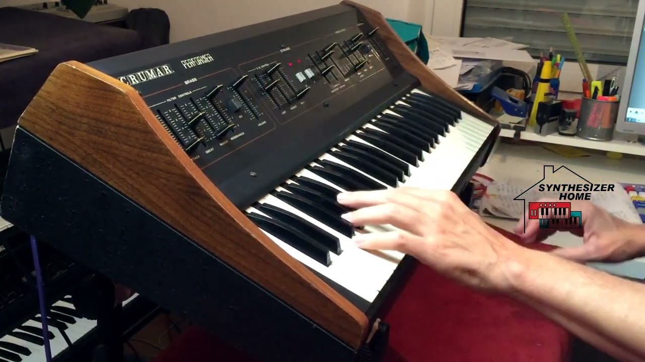 CRUMAR PERFORMER (1979) - YouTube