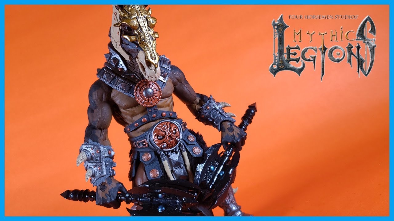Mythic Legions Arethyr SHADOW EQUADDRON Action Figure Review - YouTube
