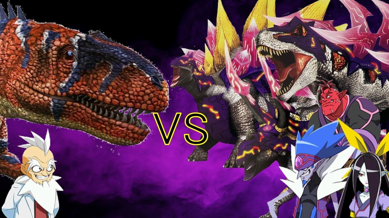 恐竜キング 】アロサウルス・アトロクス 激闘！ザンジャーク