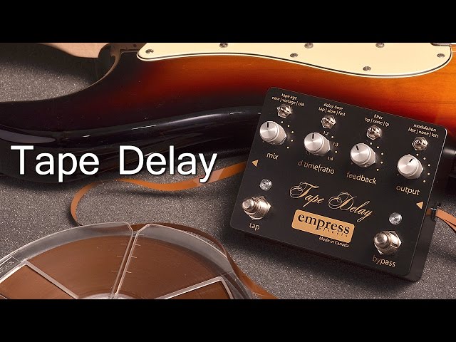 Empress Effects Tape Delay - YouTube