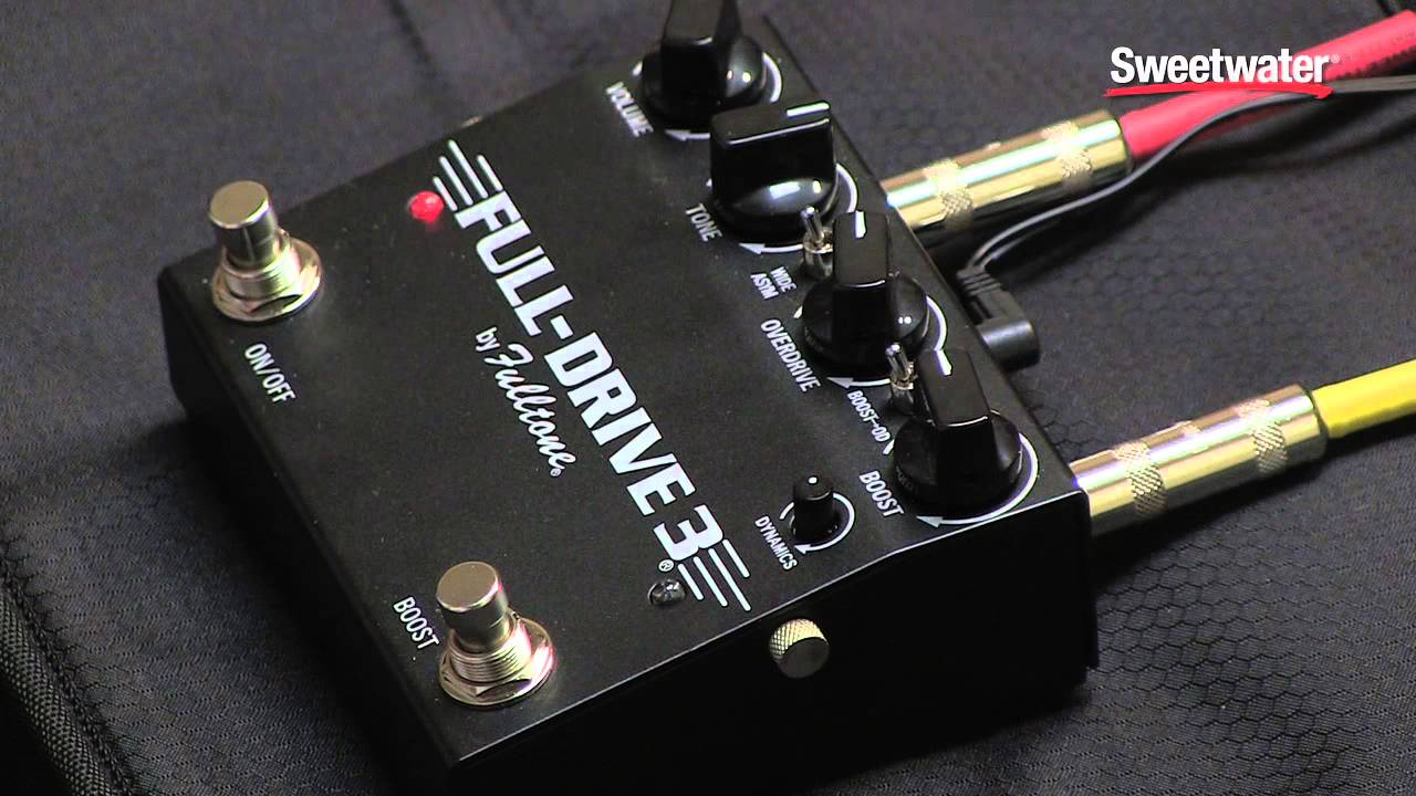 Fulltone Fulldrive 3 Overdrive Pedal Review - InSync