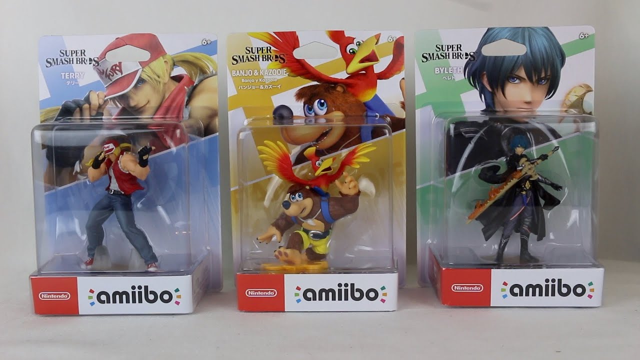 Amiibo Super Smash Bros. Wave 19 Unboxing/Review - YouTube