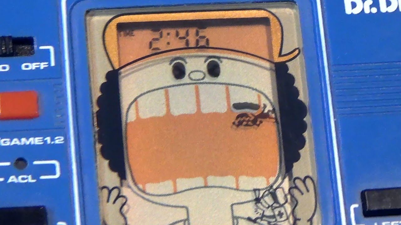 レトロ 液晶ゲーム】ドクターデンタル バンダイ ゲームデジタル