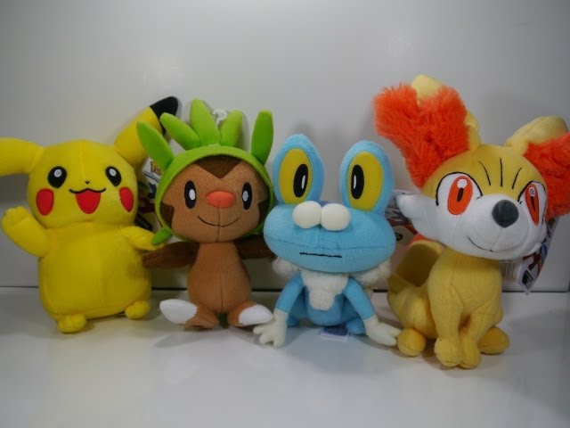 Review: Pokémon XY - Series 1 Plush - YouTube
