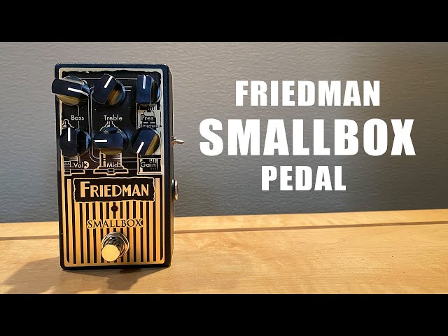 Friedman Smallbox Pedal - YouTube