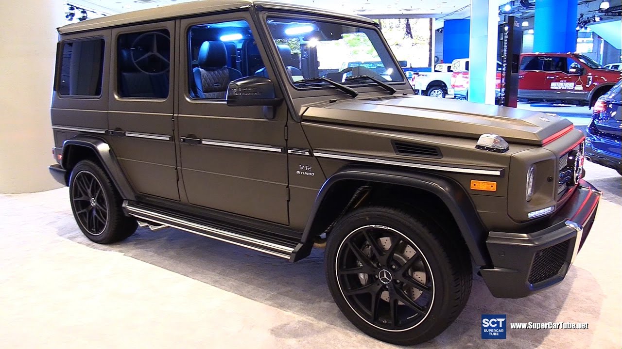 2017 Mercedes-AMG G Class G65 V12 BiTurbo - Exterior Interior