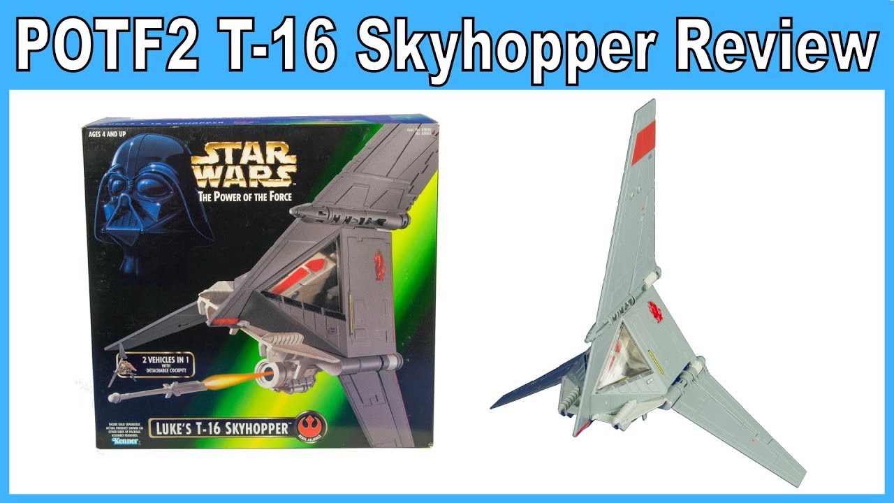 POTF2 Luke Skywalker's T-16 Skyhopper Review - YouTube