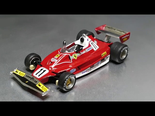 Ferrari 312T2 Formula 1 Championship winning car of 1977 as driven