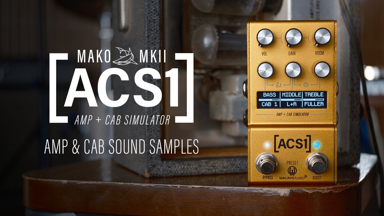 Mako Series MKII: ACS1 Amp + Cab Simulator