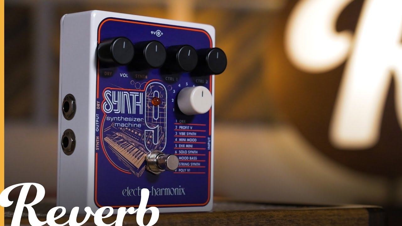 Electro Harmonix Synth9 - ギターやベースを9種類の歴史的名機