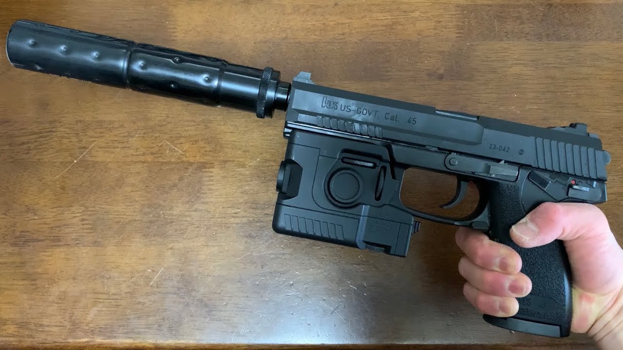 ソーコム Mk23 東京マルイ固定スライドガスガン 開封レビュー