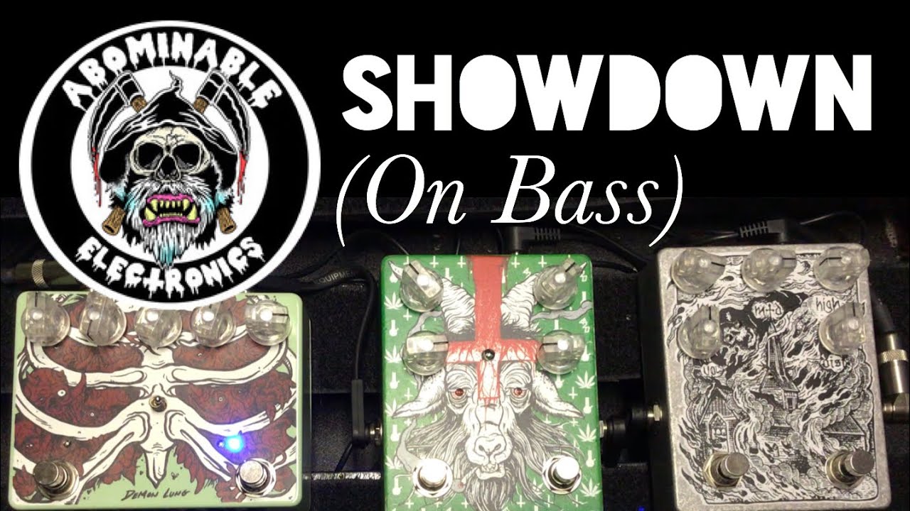 Abominable Electronics Sunnbather DI pedal demo - DV EP01 - YouTube