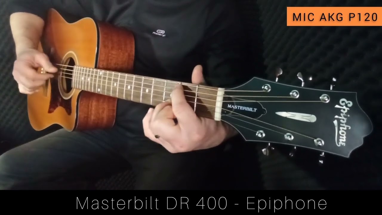 Epiphone Masterbilt DR 400 MCE / Great Electro-Acoustic Guitar