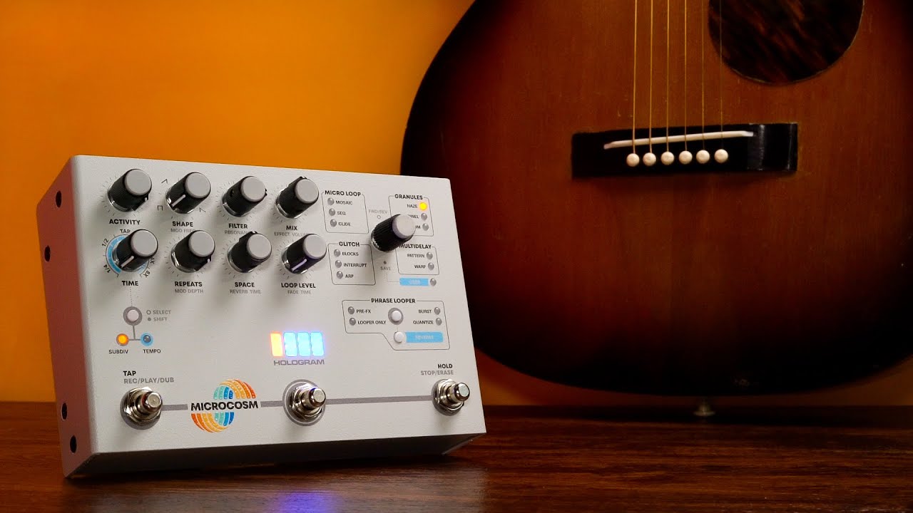 Hologram Microcosm: Acoustic Guitar / Granules Presets - YouTube