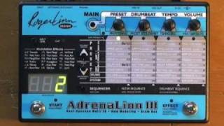 AdrenaLinn III Guitar Multi Effects Pedal - Basic Operation - YouTube