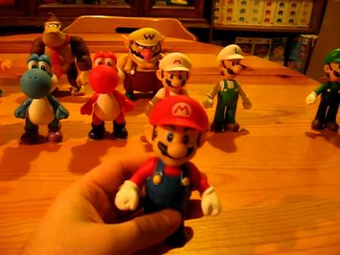 Super Mario Figurine Collection - YouTube