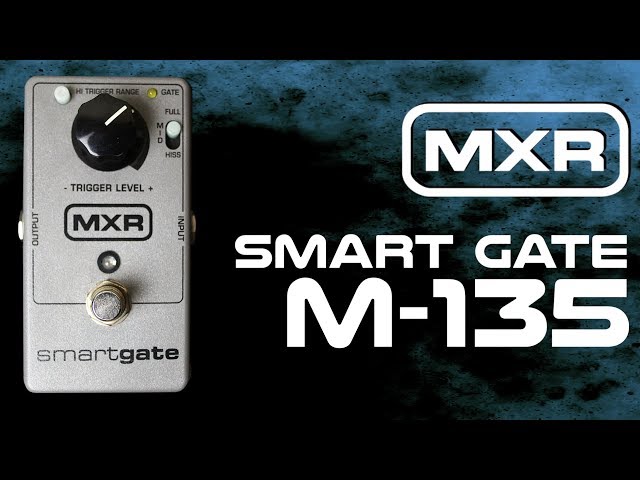 MXR M135 Smart Gate Pedal Demo - YouTube