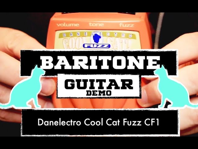 Danelectro Cool Cat Fuzz - Version 1 CF1 - (Best Cheap Fuzz) - YouTube