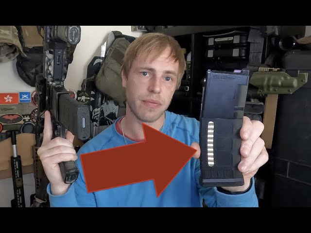 T8 Window P-Mag for the MWS Airsoft GBBR - First Look - YouTube