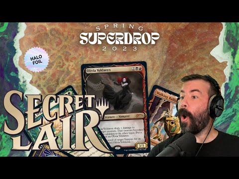 Opening Secret Lair: Showcase: March of the Machine Vol. 1 - YouTube