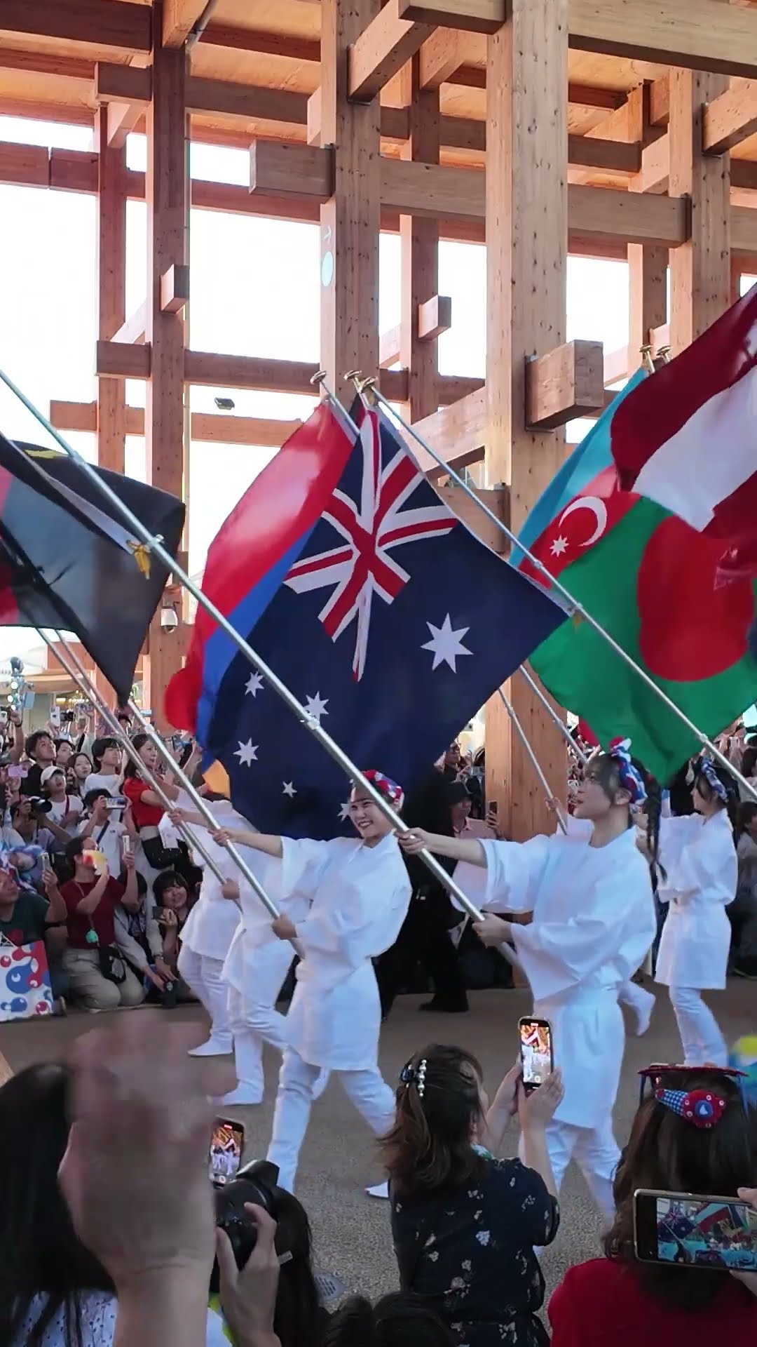 大阪・関西万博 フラッグパレード #大阪関西万博 #ミャクミャク