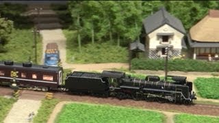 Nゲージ・鉄道模型 TOMIX C57-1「SLやまぐち号」 - YouTube