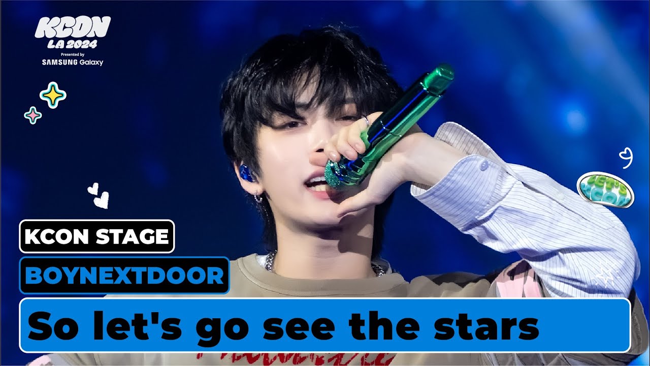 BOYNEXTDOOR (보이넥스트도어) - So let's go see the stars | KCON