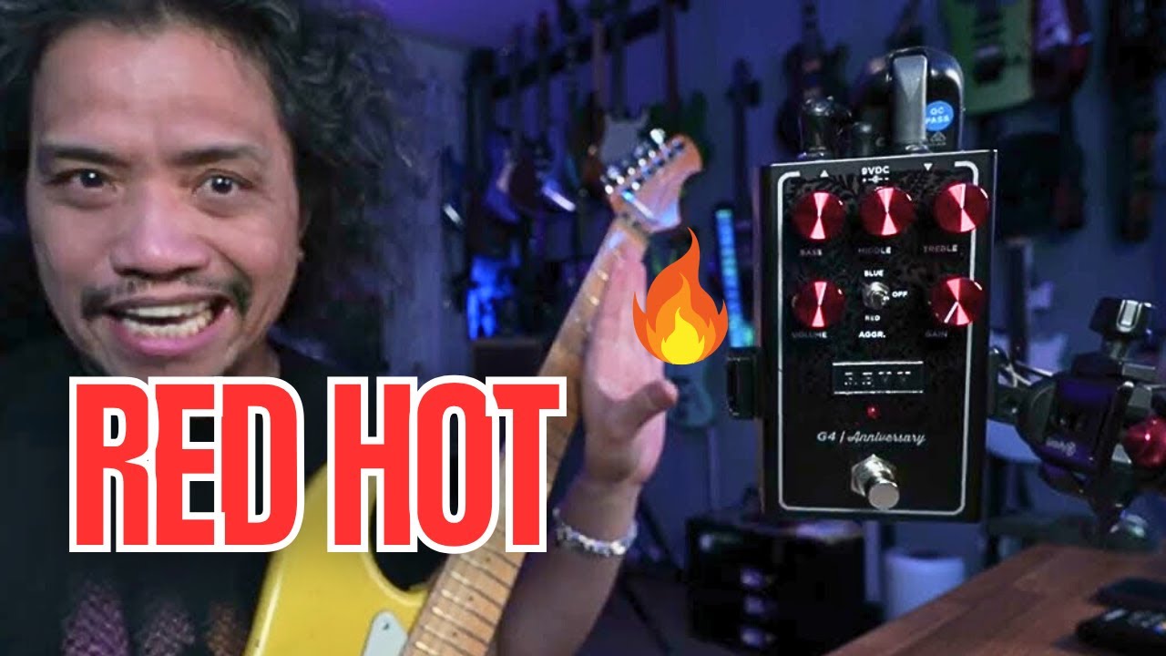 The 5th Anniversary REVV G4 Pedal - is this revamp RED HOT? - YouTube