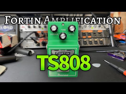 Fortin modded TS808 Tube Screamer - YouTube