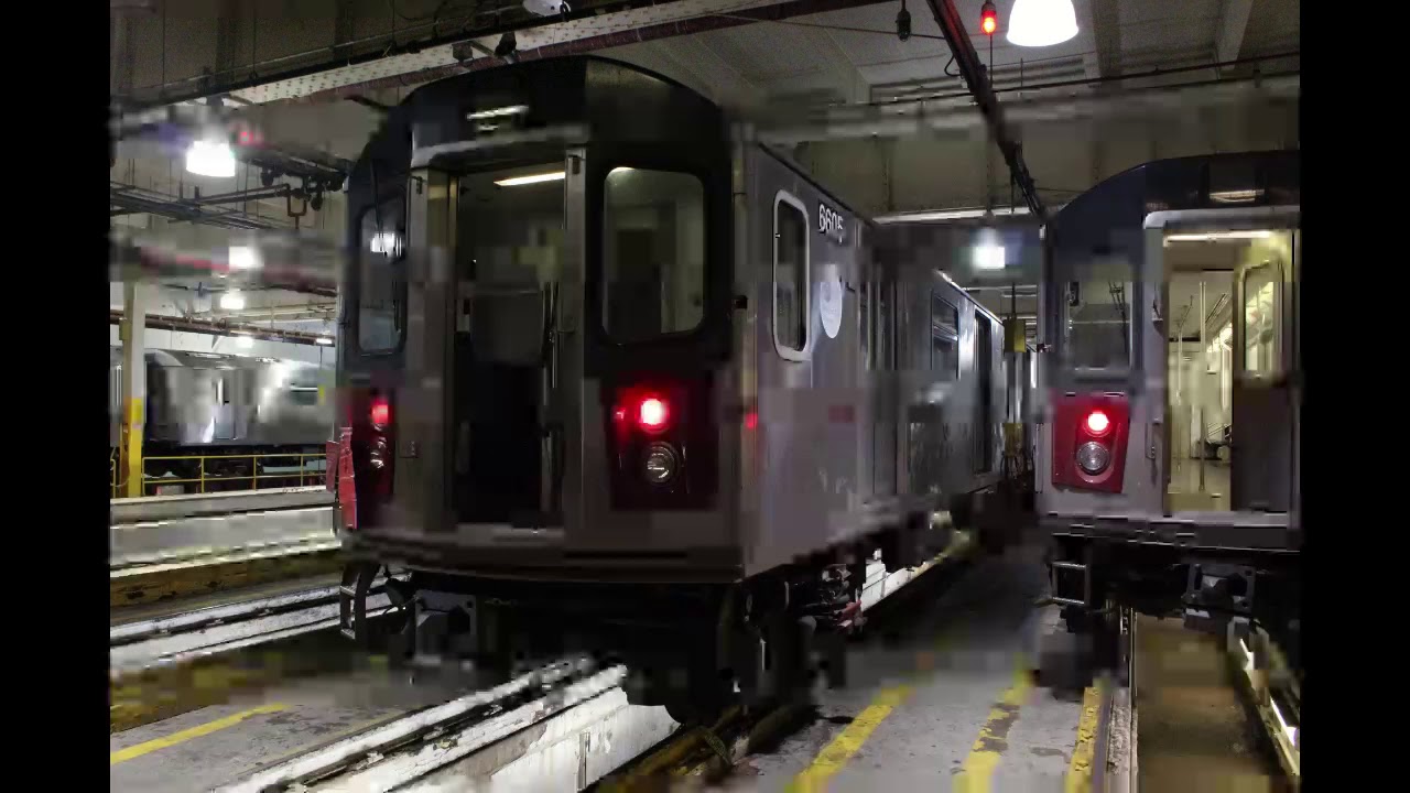 NYC Subway: 239 St yard tour (Weeekend) - YouTube