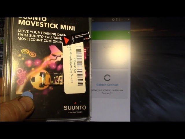 Suunto Movestick Mini ANT+, Unbox and Review - YouTube