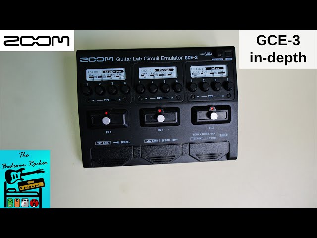 Zoom GCE-3 Guitar Lab Circuit Emulator and Audio Interface - in