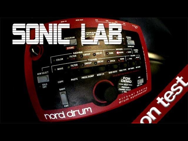 Nord Drum Virtual Analog Drum Synth - SonicLAB Review - YouTube