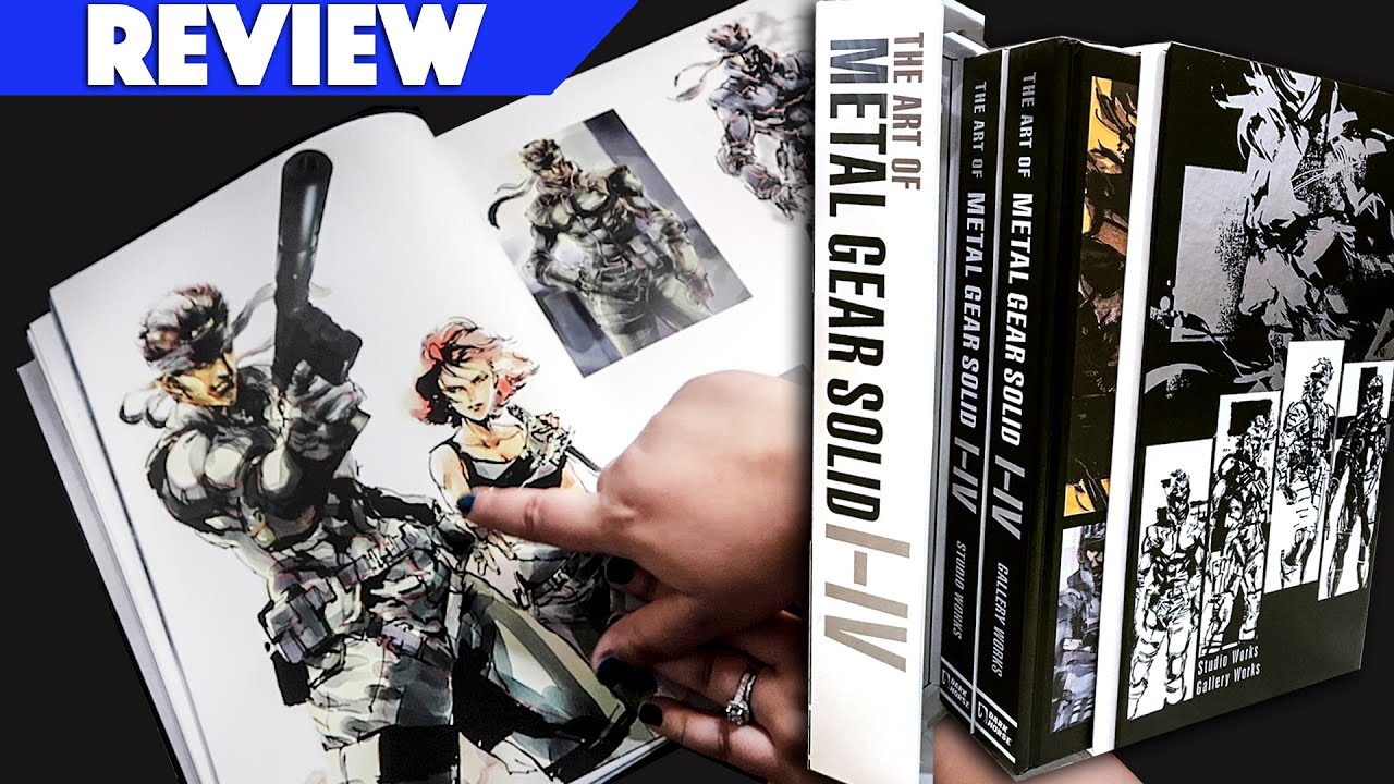 The Art of Metal Gear Solid I - IV | Yoji Shinkawa Art Book Review