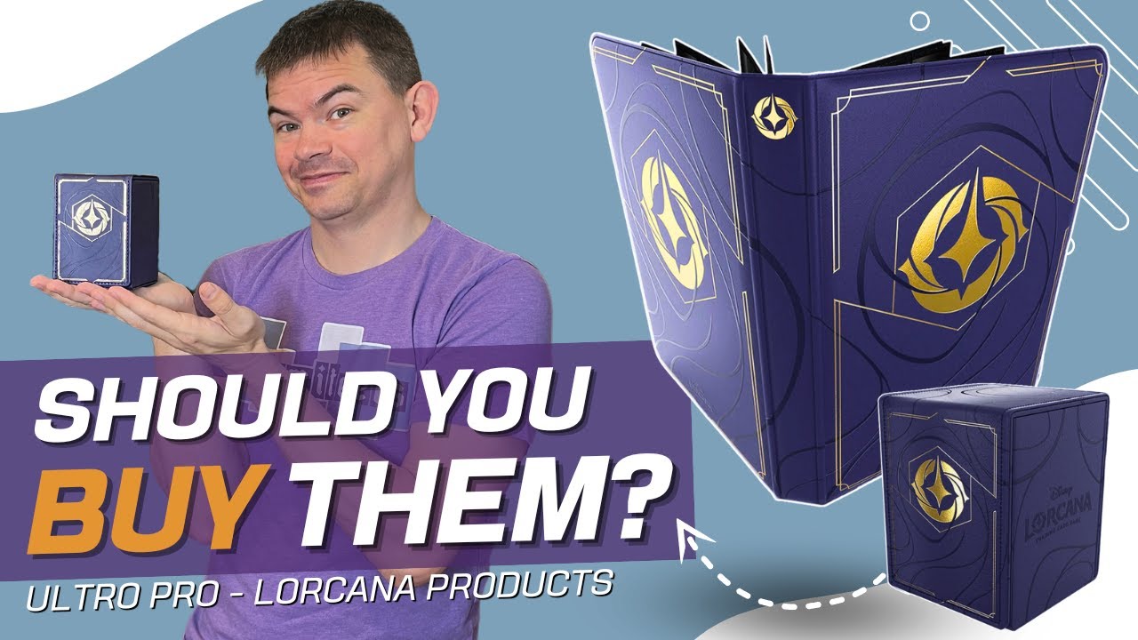 Lorcana Ultra-Pro Binder and Box REVIEWED! | [Disney Lorcana